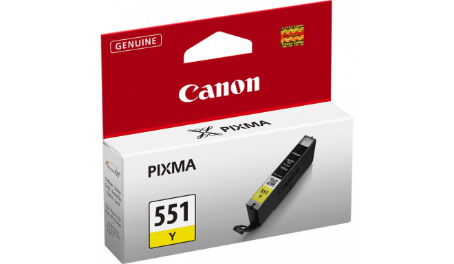 Tint Canon CLI-551Y kollane (7 ml) (6511B001)