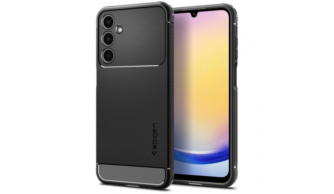 Spigen Rugged Armor - Etui do Samsung Galaxy A25 5G (Czarny)