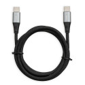 iBOX IKUTC USB-C cable 60W 2m Black