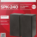 Lauaarvuti Kõlarid Defender SPK-240 Must