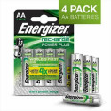 Laetavad Akud Energizer Accu Recharge Power Plus 2000 AA BP4 AA HR6