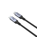 Kaabel USB C Unitek C14110GY-2M Must 2 m