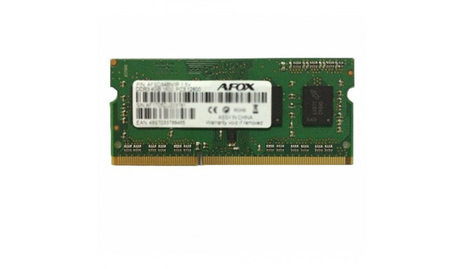 RAM-mälu Afox AFSD38AK1L DDR3 8 GB