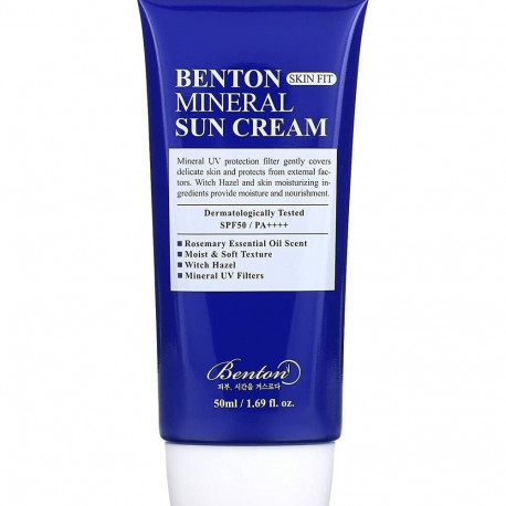 Facial Sun Cream Benton Skin Fit SPF 50+ 50 ml