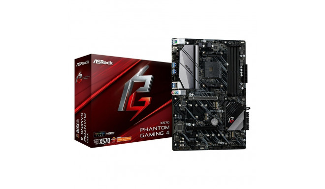 Mātesplate ASRock X570 Phantom Gaming 4 AMD X570 AMD AM4