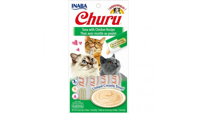 Snack for Cats Inaba EU102 4 x 14 g Конфеты Курица Тунец