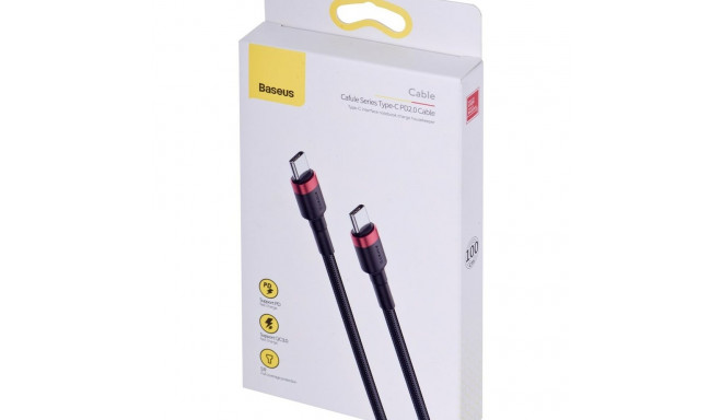 Kaabel USB C Baseus CATKLF-G91 Must 1 m