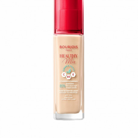 Liquid Make Up Base Bourjois Healthy Mix Nº 49.5N Fair ivory 30 ml