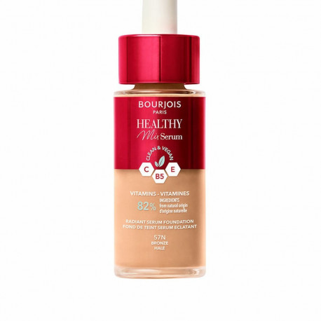 Vedel meigipõhi Bourjois Healthy Mix Seerum Nº 57N Bronze 30 ml