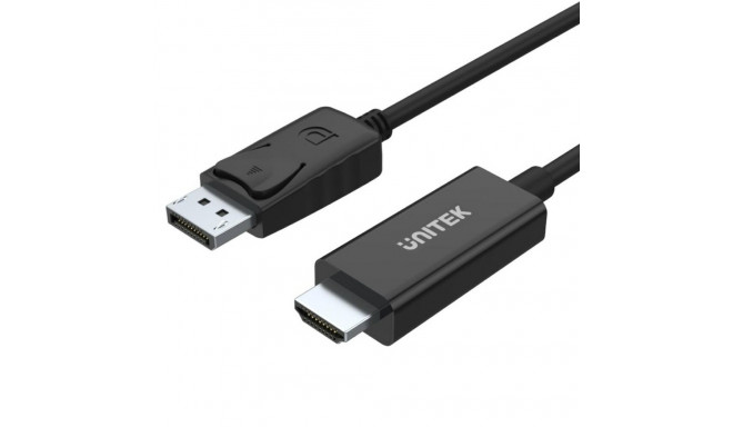 DisplayPort-HDMI Adapter Unitek Y-5118CA Must 1,8 m