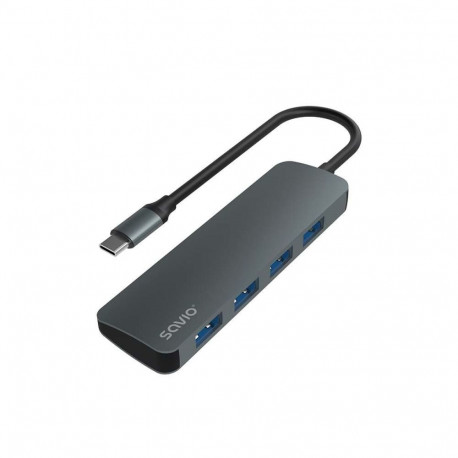 4-Port USB-C Hub Savio AK-54 Hall