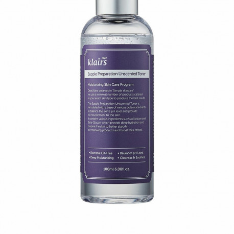 Näotoonik Klairs Supple Preparation 180 ml Niisutav Tasakaalustav