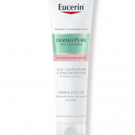 Sejas tīrīšanas želeja Eucerin Dermopure Oil Control 3-vienā 150 ml