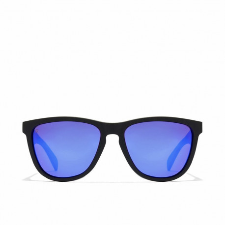 Unisex Päikeseprillid Northweek Regular Matte Must Ø 140 mm Taevasinine