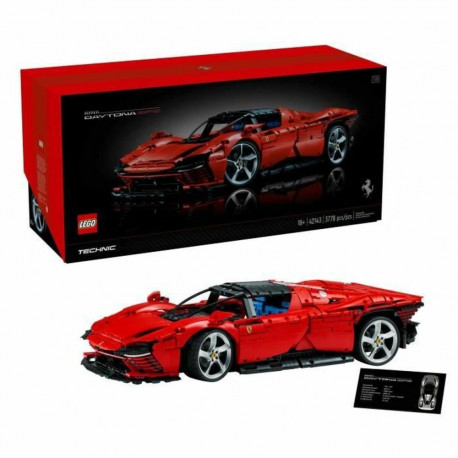 Konstruktsioon komplekt Lego Technic 42143 Ferrari Daytona SP3 Mitmevärviline 3778 Tükid,