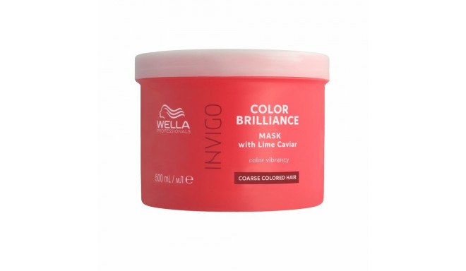 Atjaunojoša maska Wella Invigo Color Brilliance Krāsoti Mati Biezi mati 500 ml