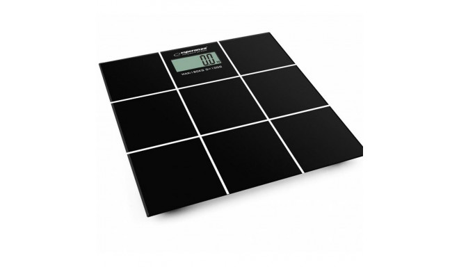 Digital Bathroom Scales Esperanza EBS004  Black