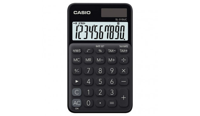 Калькулятор Casio SL-310UC-BK Чёрный Пластик