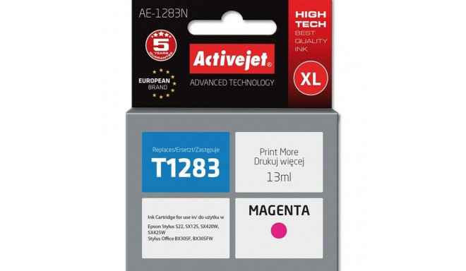 Original Ink Cartridge Activejet AE-1283N Magenta