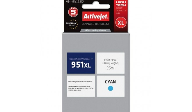 Originaalne Tindikassett Activejet AH-951CRX Fuksiinpunane