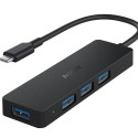 USB-jaotur Aukey CBC64 Must