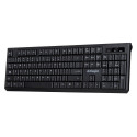 Klaviatuur Activejet K-3911W Must QWERTY