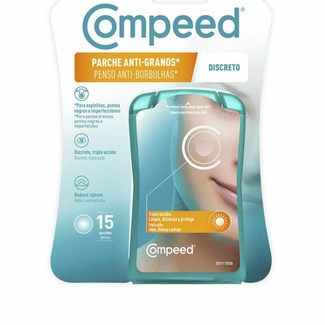 Näopuhastaja Compeed Discreto Plaaster (15 Ühikut)
