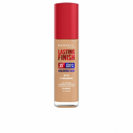 Vedel meigipõhi Rimmel London Lasting Finish Nº 200 Soft Beige Nº 200-Soft Beige Spf 20 30 ml