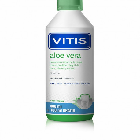 Mouthwash Vitis Mint Aloe Vera 500 ml