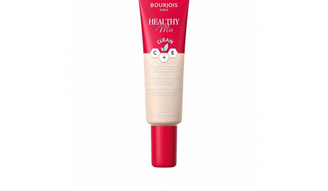 Mitrinošs Krēms ar Krāsu Bourjois Healthy Mix 001 (30 ml)