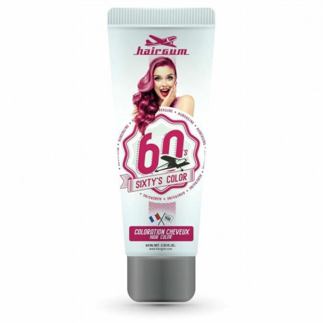 Semi-permanent Colourant Hairgum S Color Aubergine 60 ml