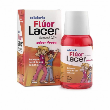 Suuvesi Lacer Flúor 100 ml Laste Fluoriid Maasikas