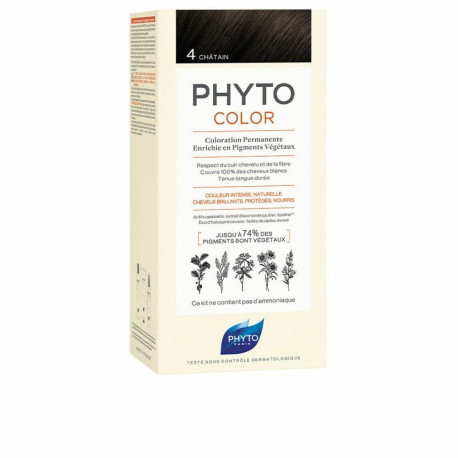 Püsivärv Phyto Paris Phytocolor 4-castaño Nº 4-Castano