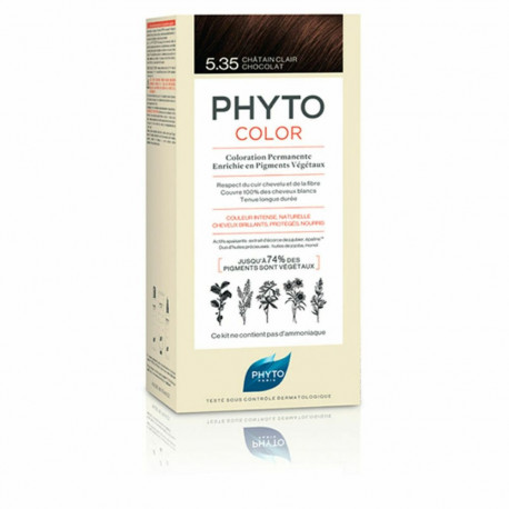 Püsivärv Phyto Paris Phytocolor 5.35-castaño claro chocolate Nº 5.35-Castano Claro Chocolate