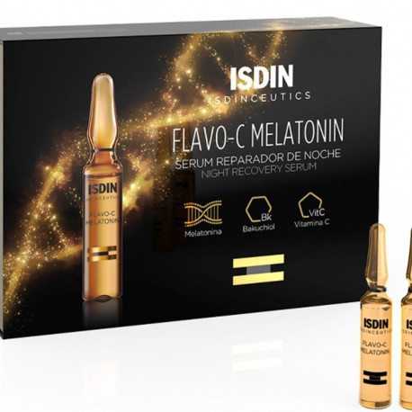 Taastav ööseerum Melatonin Isdin Isdinceutics C (30 uds) 2 ml
