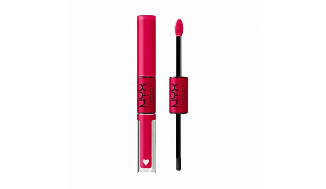 shimmer lipstick NYX Shine Loud world shaper