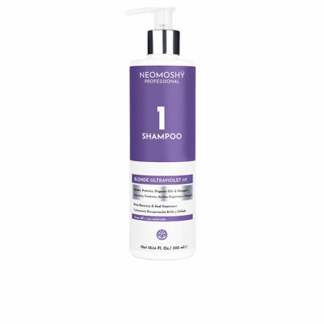 Värvi Neutraliseeriv Šampoon Neomoshy Blonde Ultraviolet Ω9 (300 ml)