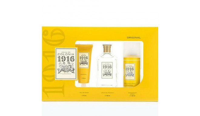 Unisex' Perfume Set Puig Agua de Colonia 1916 3 Pieces