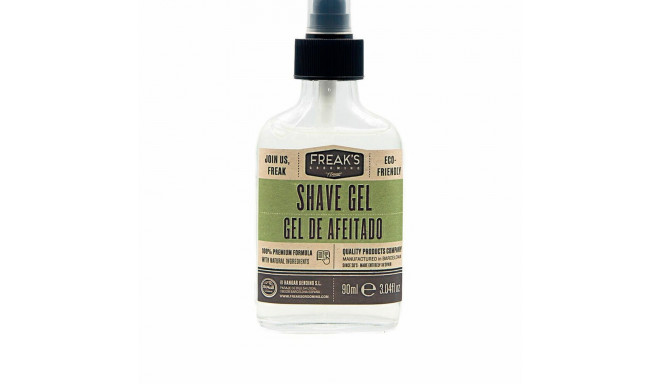 Shaving Gel Freak´s Grooming Transparent (90 ml)