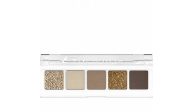 Eye Shadow Palette Catrice 5 in a box Nº 010-golden nude look (4 g)