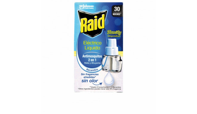 Anti-mosquito Refill Raid Family Antimosquitos 30 Nights