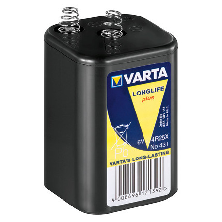 Battery Varta 431 4R25X Zinc 6 V