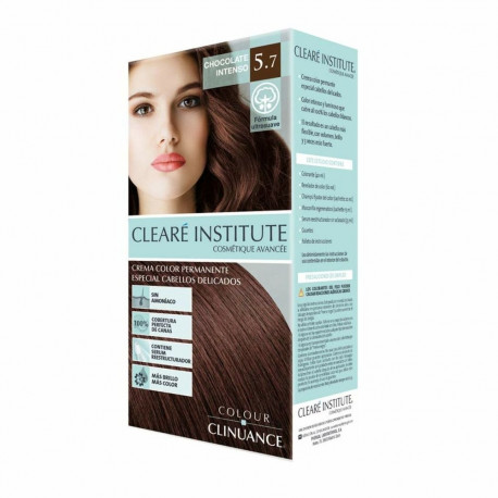 Püsivärvikreem Clearé Institute Colour Clinuance Nº 5.7-chocolate intenso