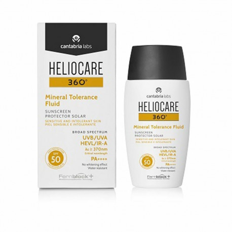 Päikeseblokeerija Heliocare 360° Mineral Tolerance Spf 50 50 ml