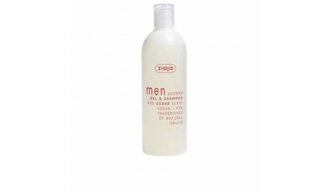 2-in-1 Gel and Shampoo Ziaja   Men Cedar 400 ml