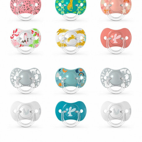 Pacifier Suavinex Prints M Multicolour (2 Units)