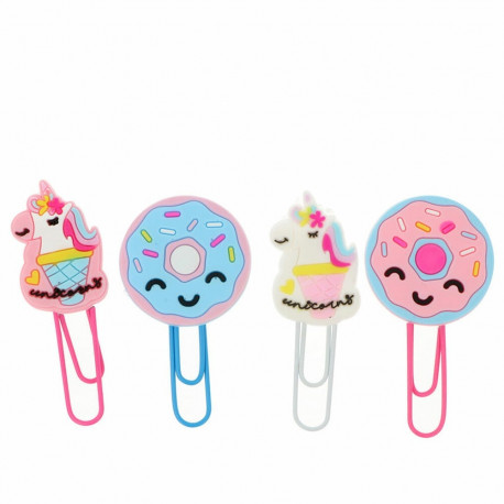 Clips Inca Multicolour Unicorn Donut (4 Units)