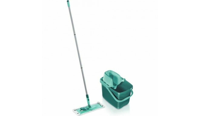 Mop with Bucket Leifheit Combi Clean M Green Metal Plastic
