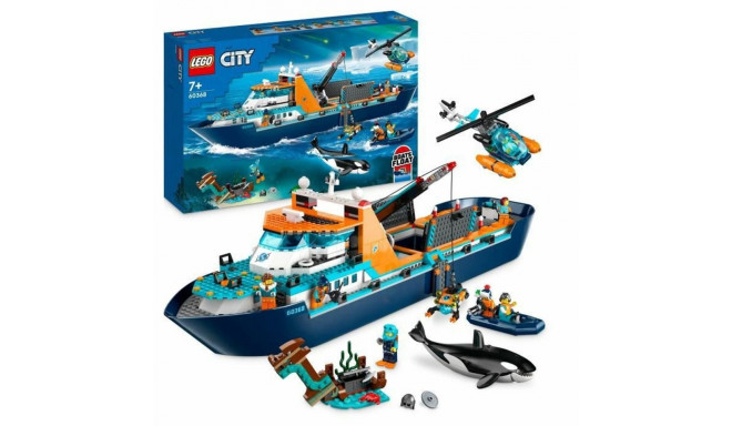 Celtniecības Komplekts Lego 60368 The Arctic Exploration Ship Daudzkrāsains 815 Daudzums