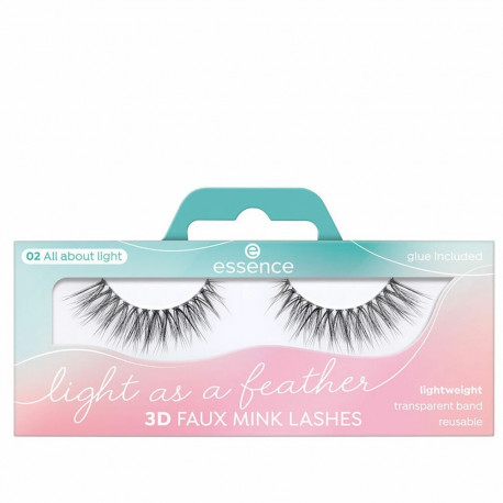 Mākslīgo skropstu komplekts Essence Light as a Feather Nº 02